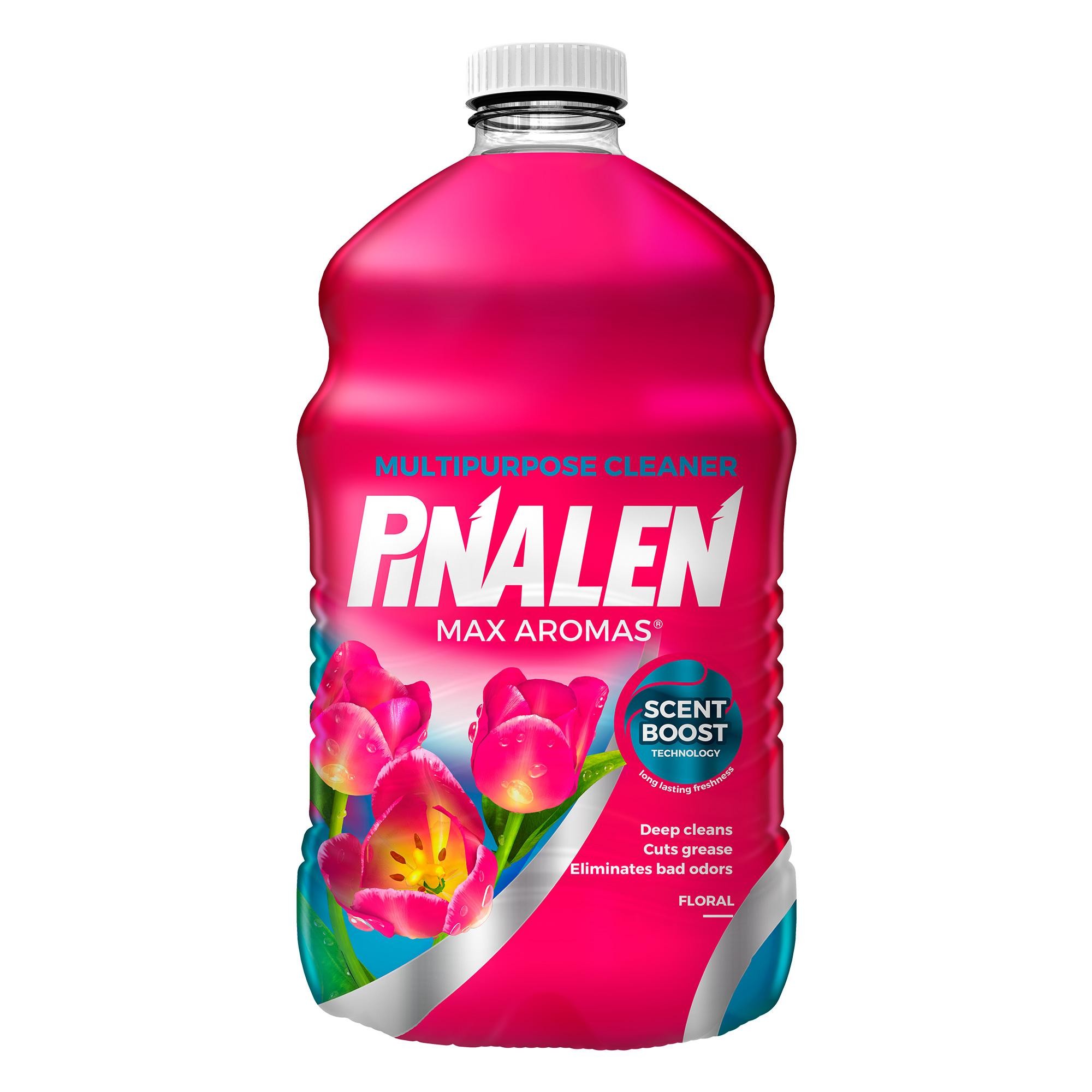 PINALEN Max AromasÂ® Multipurpose Cleaner, Floral, 128 Fl. Oz. with Scent Boost Technology