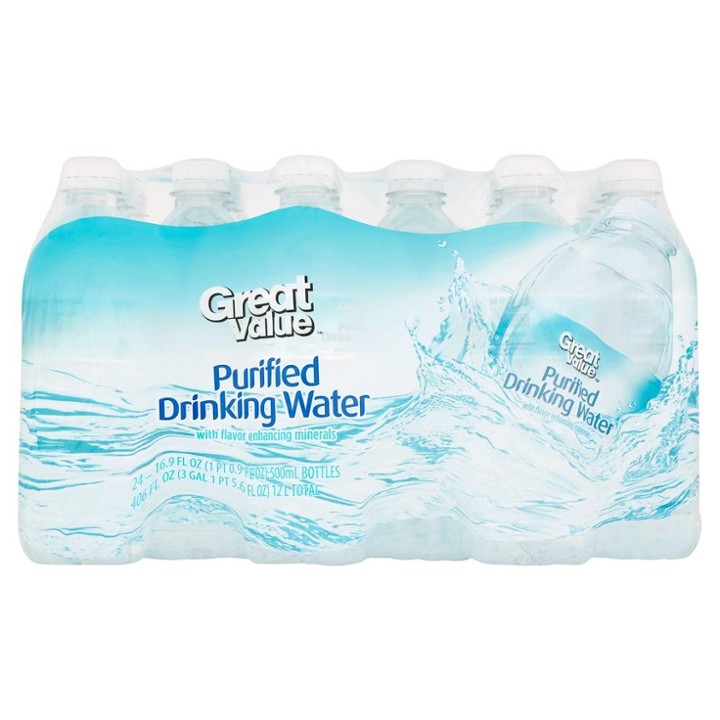 Great Value, Purified Drinking Water