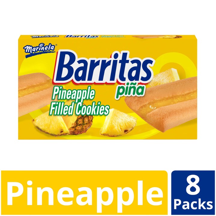 Marinela Barritas Pina Pineapple Bars - 8ct