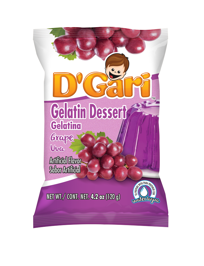 Gelatin Dessert Grape