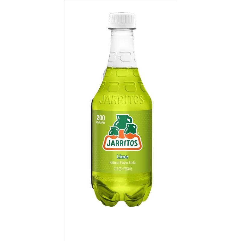 Jarritos 6064838 17.7 Oz Lime Soda  Pack of 24