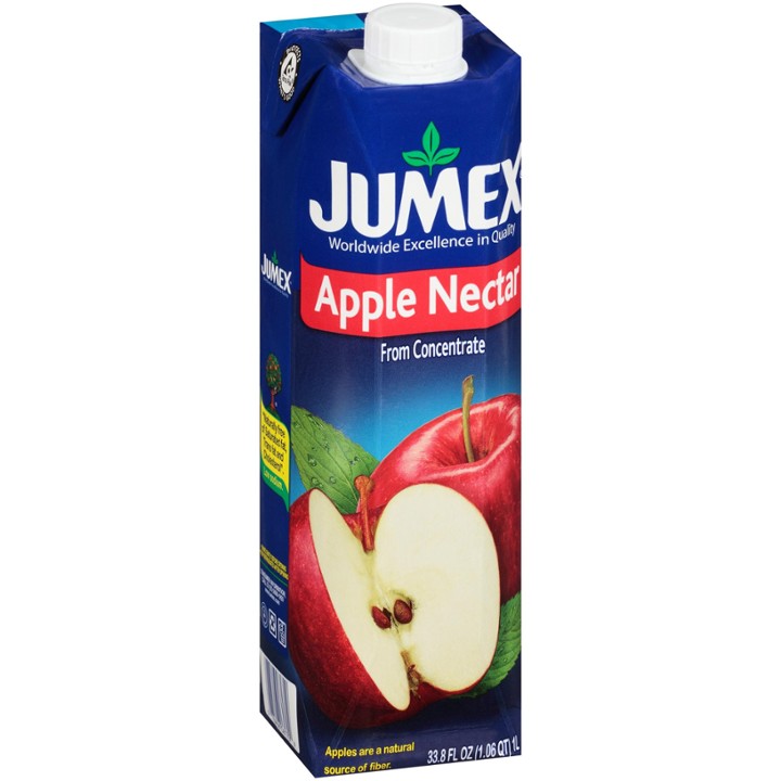 Jumex Fruit Nectar, Apple, 33.8 Fl Oz