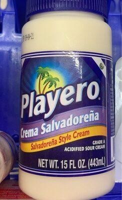 Playero Crema Salvadoreña