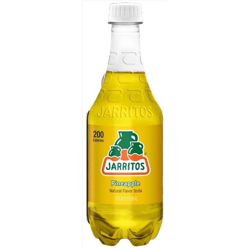 Jarritos 6064804 17.7 Oz Pineapple Soda - Case of 24