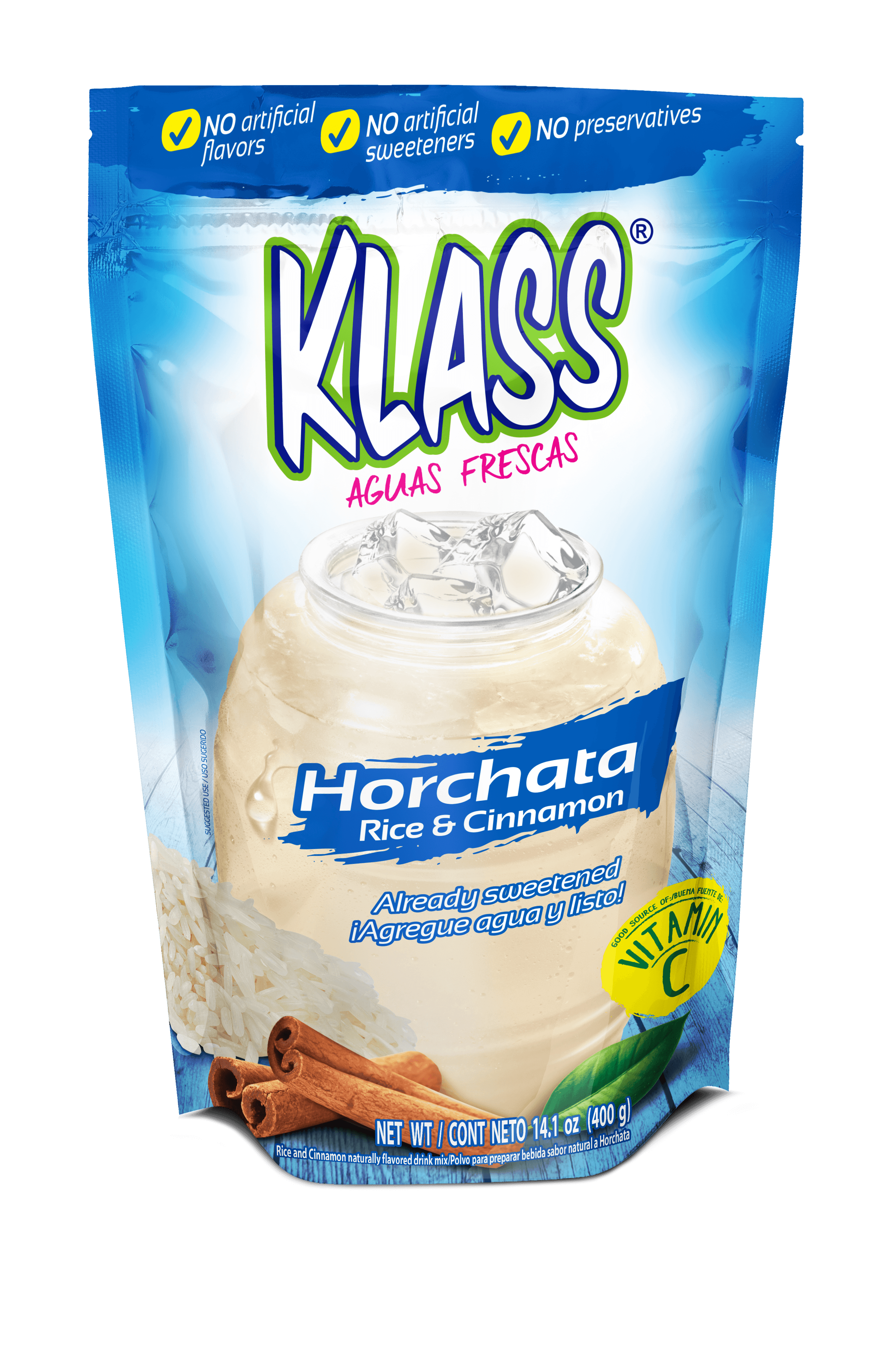 Klass Horchata Naturally Flavored Drink Mix