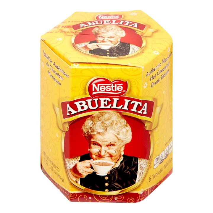 Nestle Abuelita Authentic Mexican Chocolate Drink Mix Tablets 6 Pack - 3.16 Ounces
