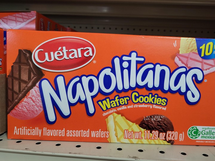 Cuetara Napolitanas Wafer Cookies