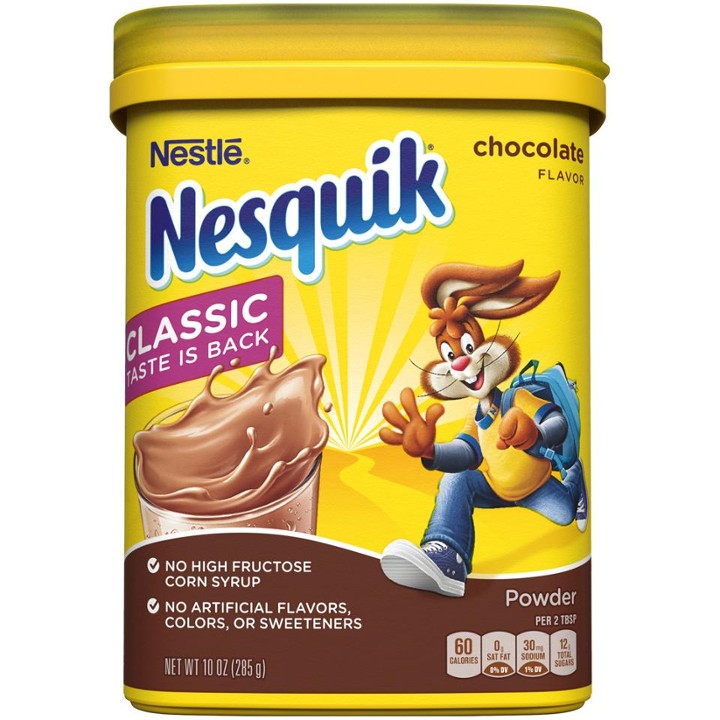Nesquik Powdered Mix Chocolate - 9.38 Oz