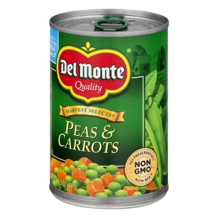 Del Monte Peas & Carrots - 14.5oz