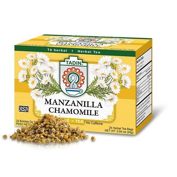 Tadin Chamomile Herbal Dietary Supplement Tea Bags - 0.04 Oz X 24 Pack