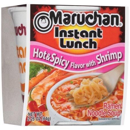 Hot Spicy Flavor with Shrimp Instant Lunch