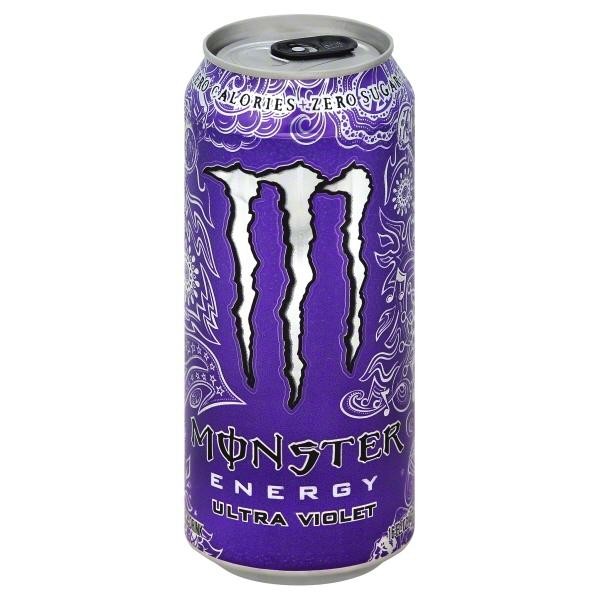 Monster Ultra Violet Sugar Free Energy Drink - 16.0 Fl Oz