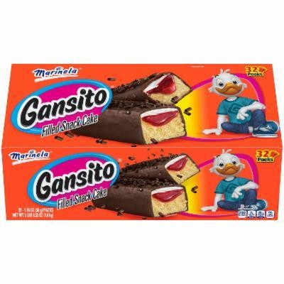 Marinela Gansito Snack Cakes (1.76oz / 32pk)