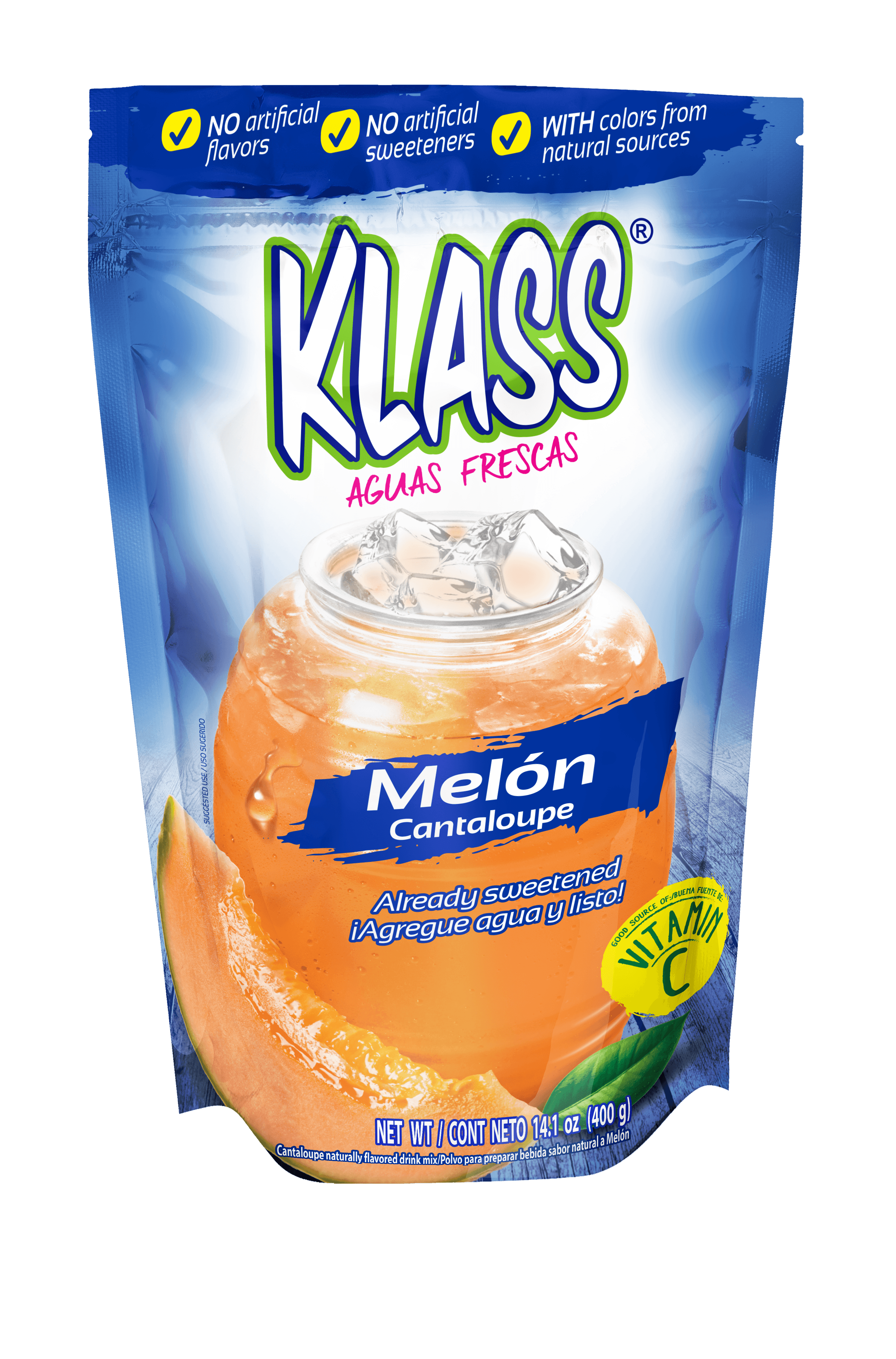 Klass Melon Naturally Flavored Drink Mix