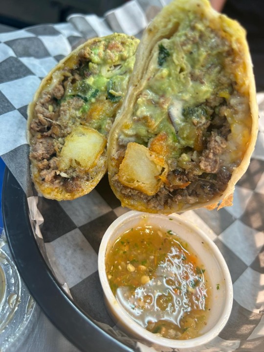Picadillo Burrito
