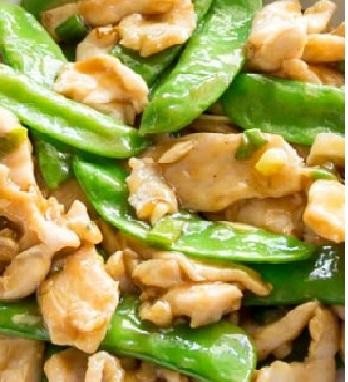 C6. Chicken with Snow Peas
