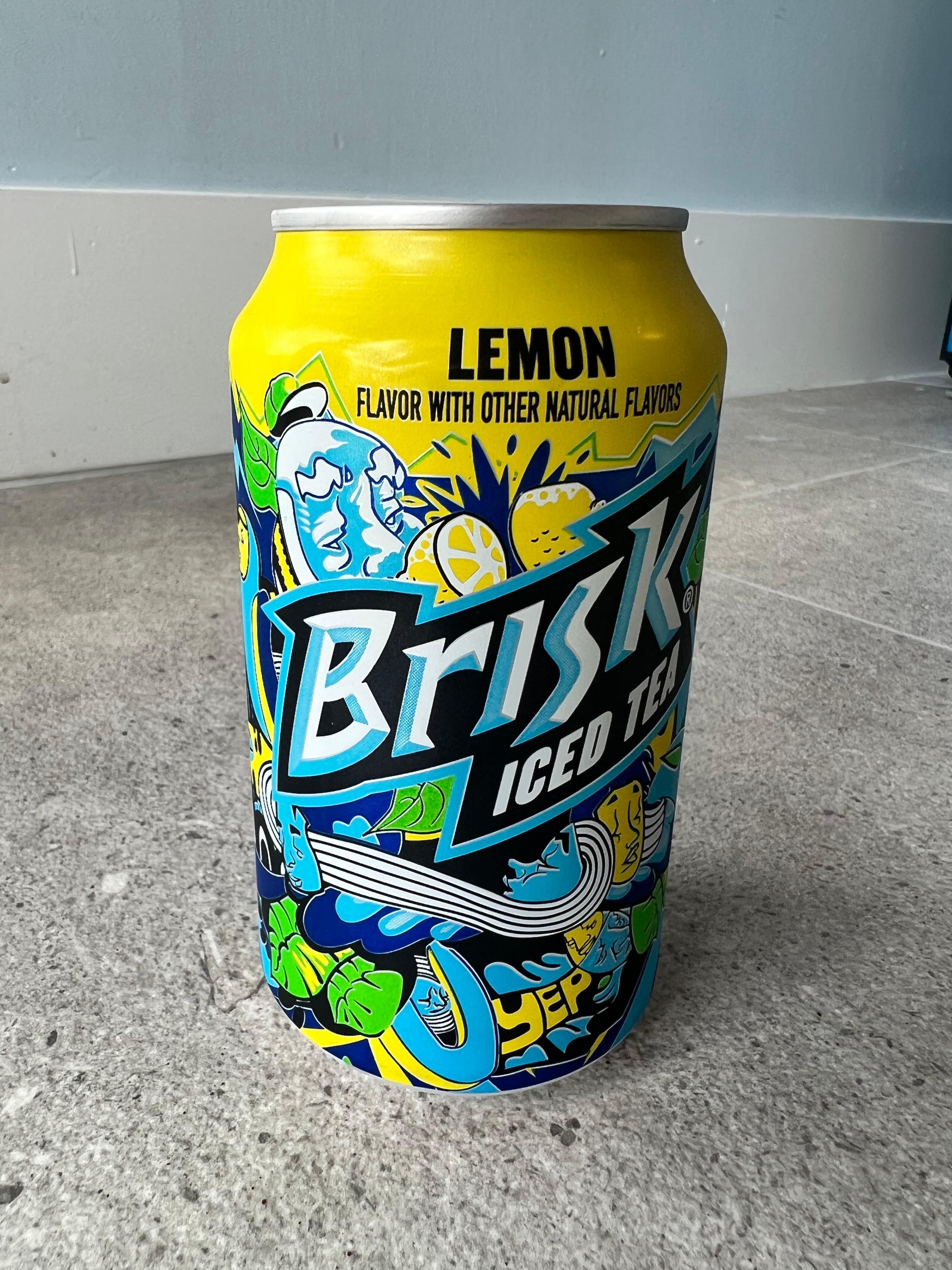 Brisk lemon ice tea
