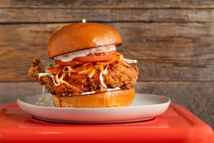 Fried Nitro Bird Sandwich