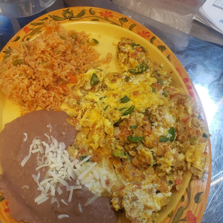 Huevos a la Mexicana