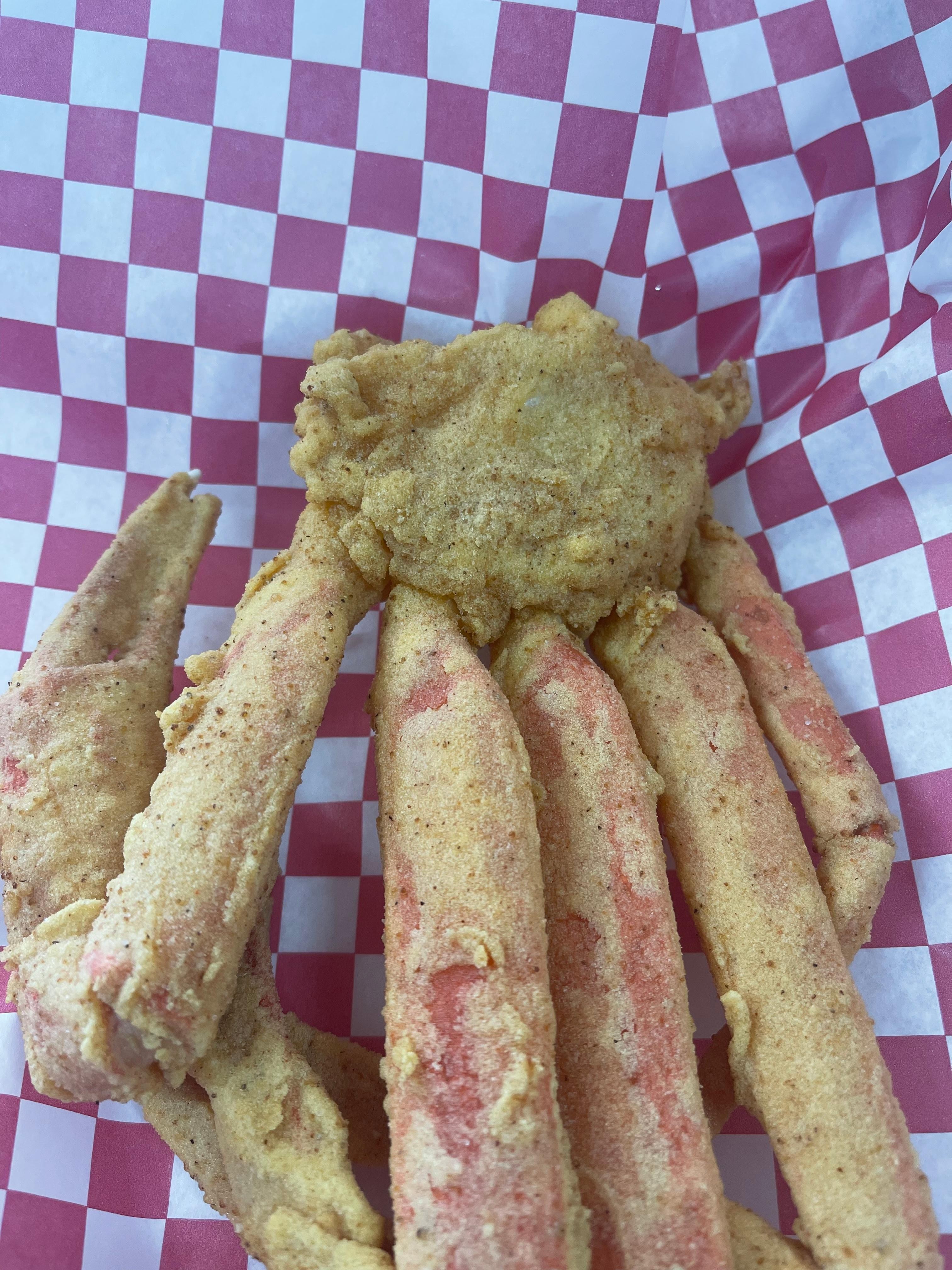 Deep fried Snow crabs