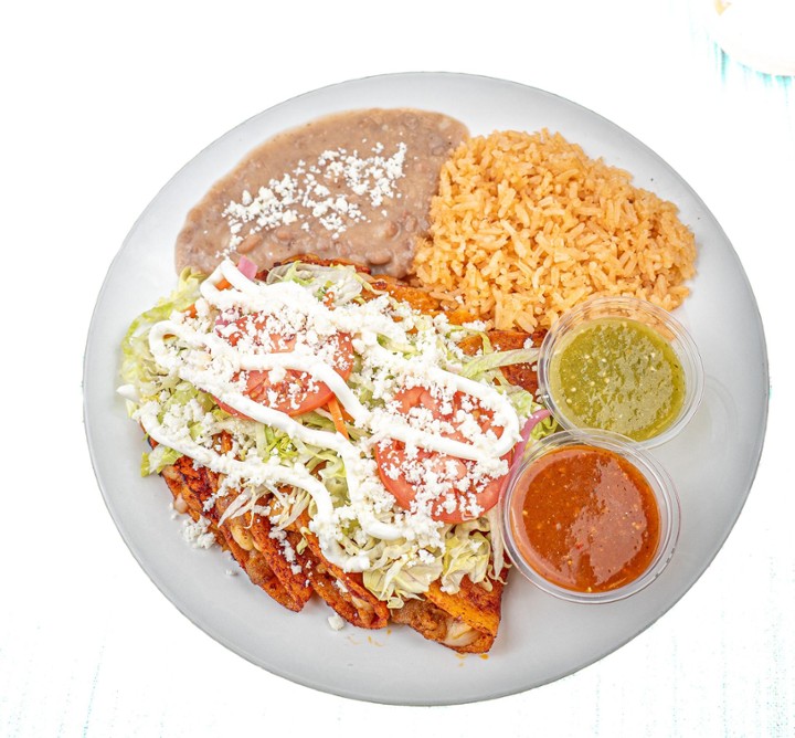 Plato de Enchiladas