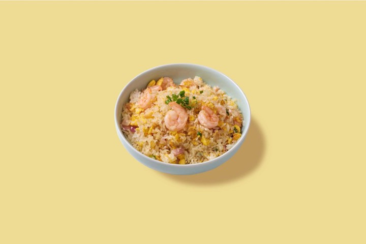 Fried Rice with Shrimp 虾仁蛋炒饭