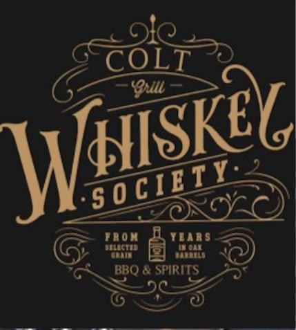 Admit TWO: Colt Grill Whiskey Society Event