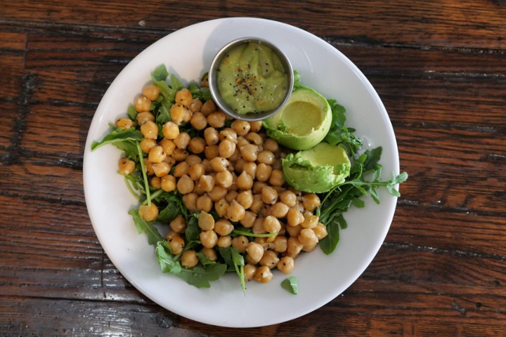 Chopped Broccoli with Chickpea