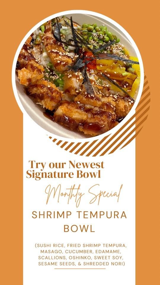 Shrimp Tempura Bowl