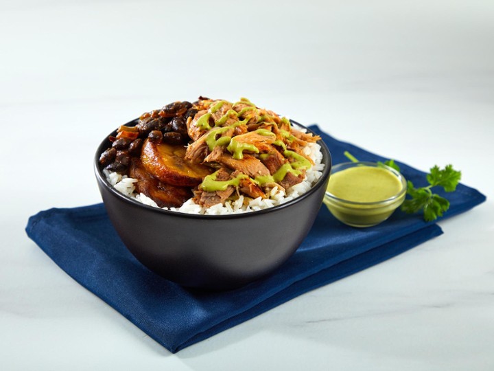 Cuban Pulled Pork Rice Bowl°