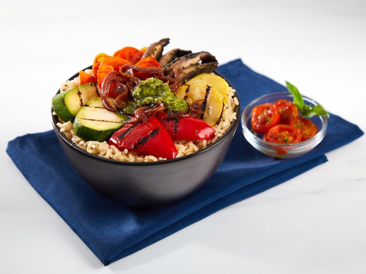 Mediterranean Veggie Rice Bowl°