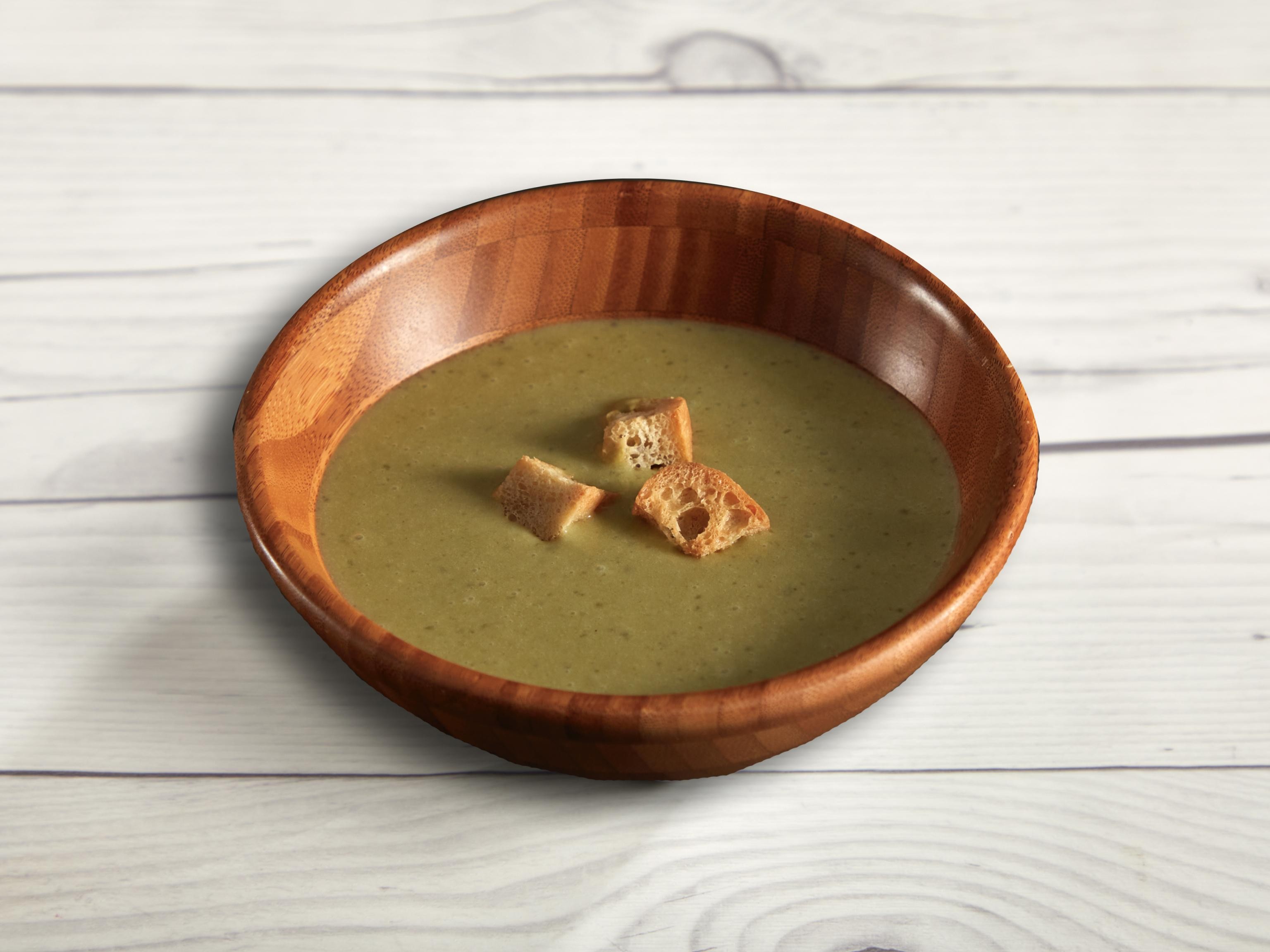 Roasted Poblano-Asiago Soup