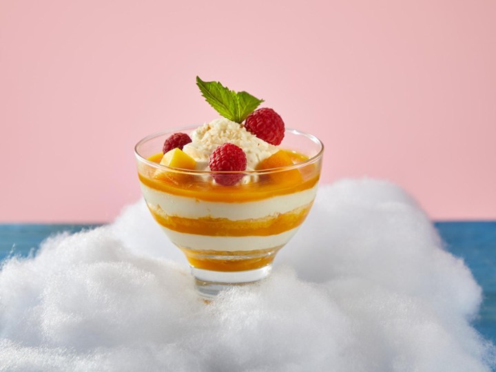 Mango Cream Trifle