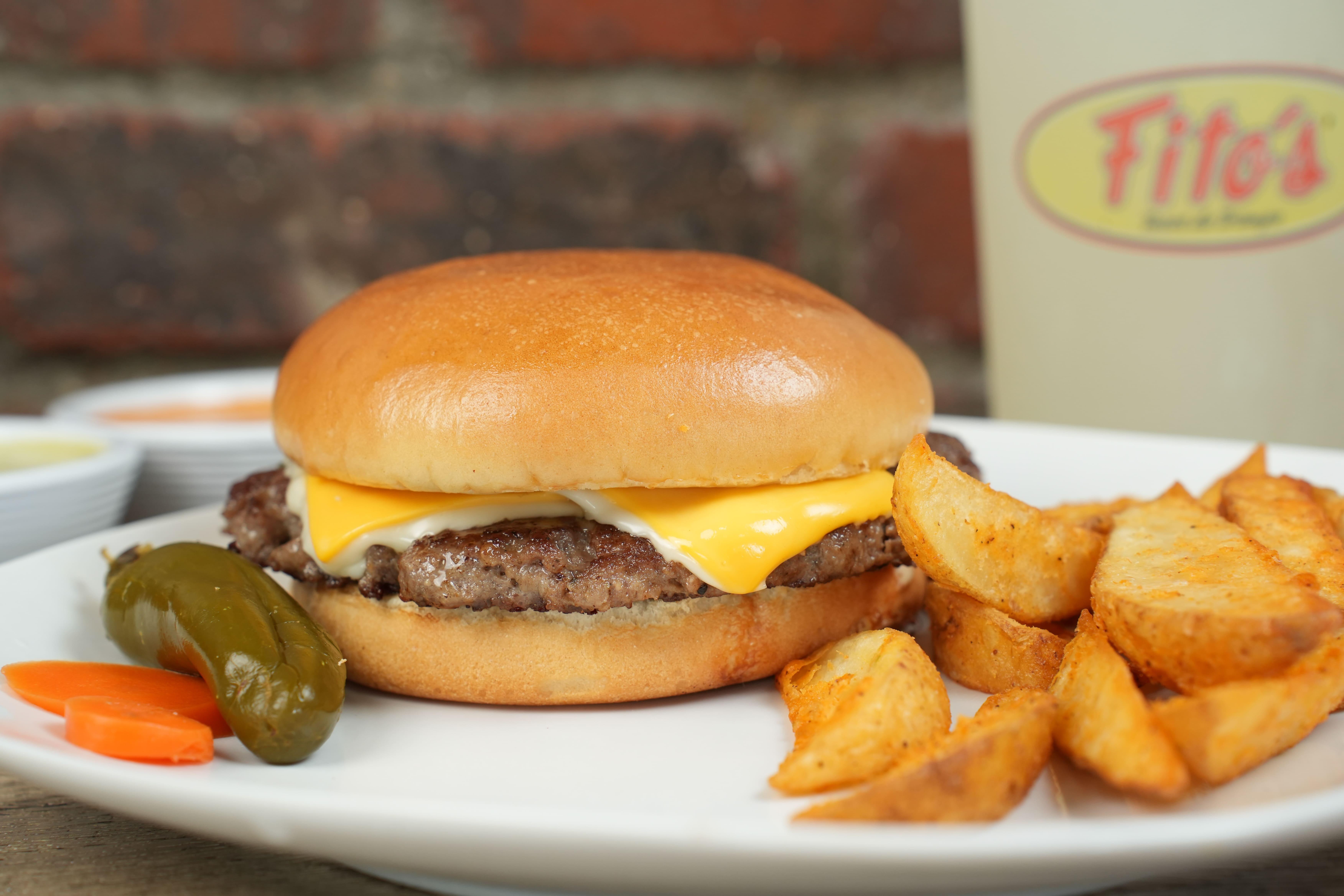 HAMBURGUESA - SOLO CARNE Y QUESO