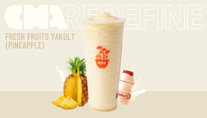 Fresh Pineapple Yakult