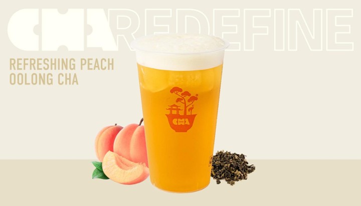 Refreshing Peach Cha