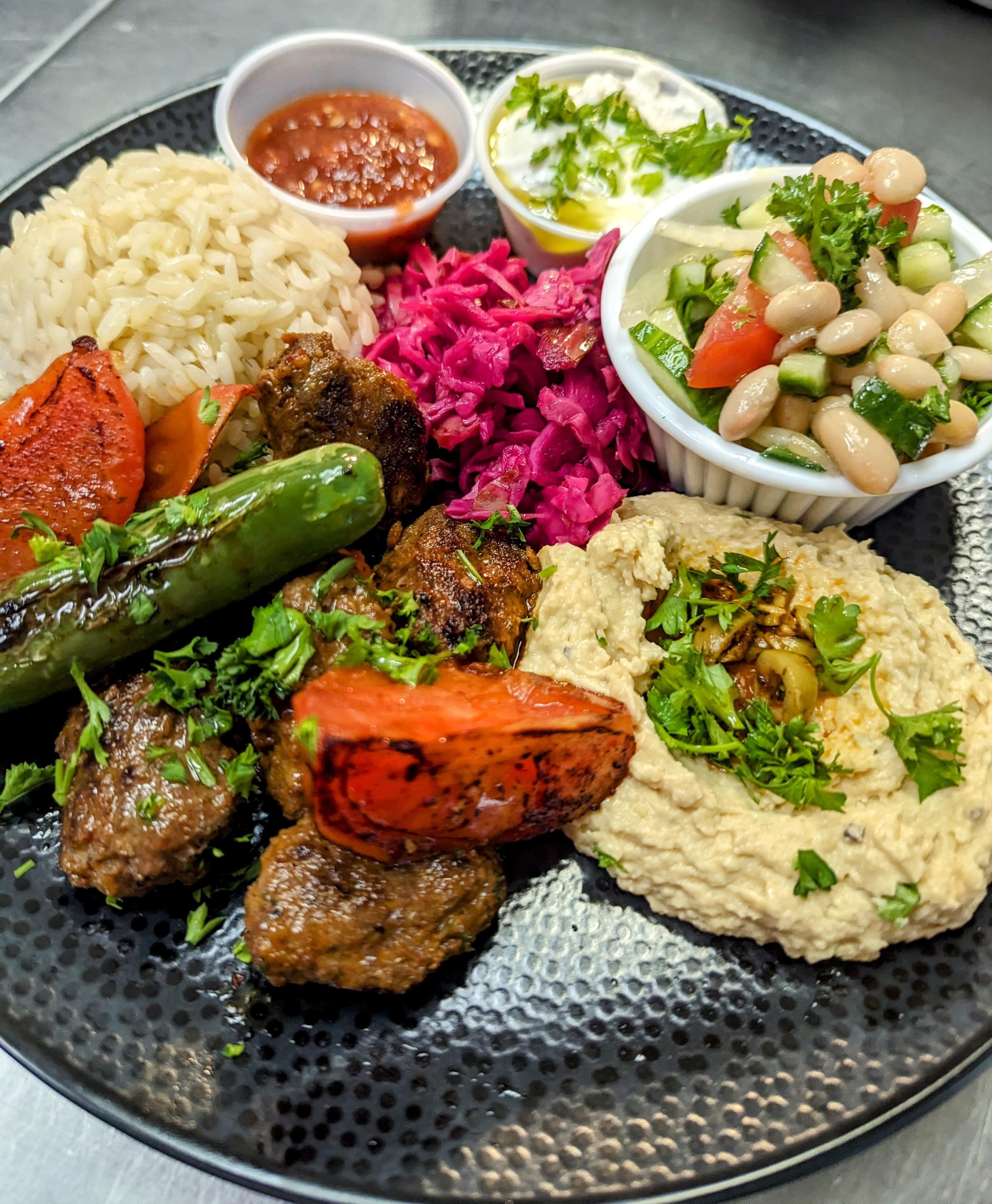 Turkish Kofta Platter