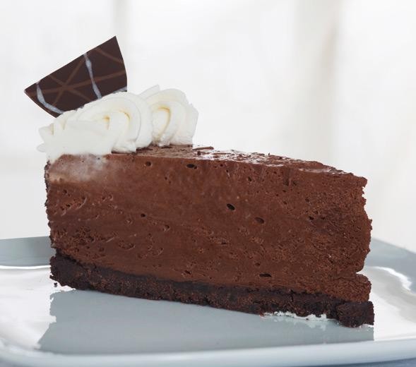 Slice Chocolate Mousse Cake