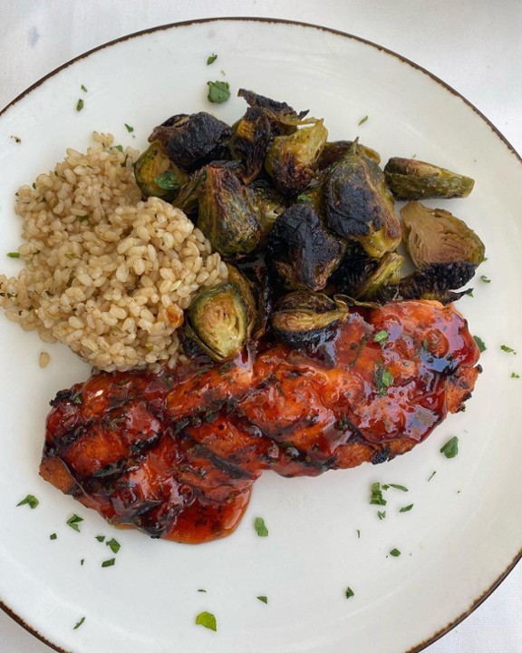 Sweet Thai Chili Glazed Ora King Salmon