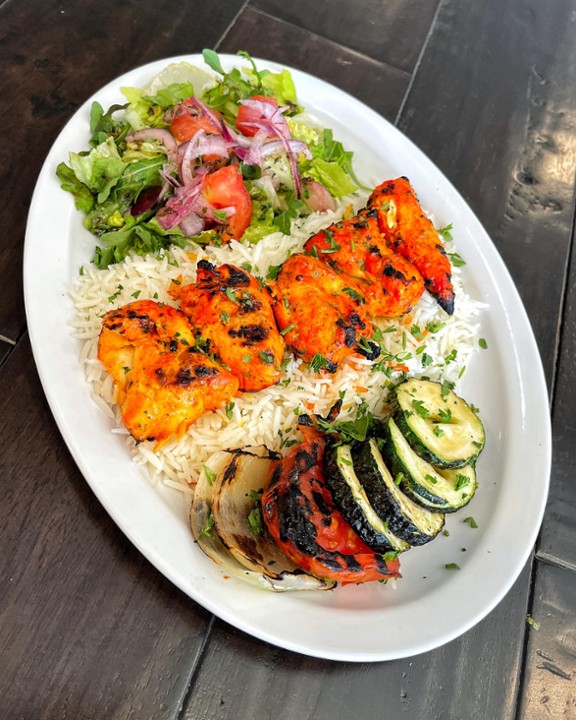 Chicken Kabob Plate