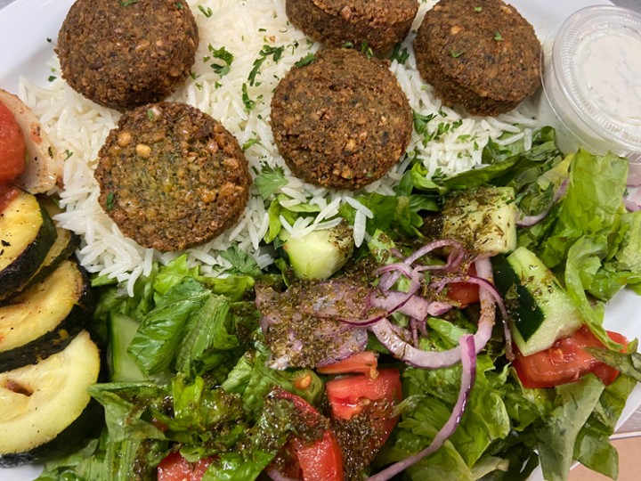 Falafel Plate (5pc)