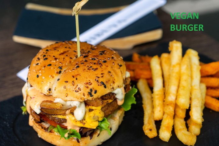 Vegan Burger (V)