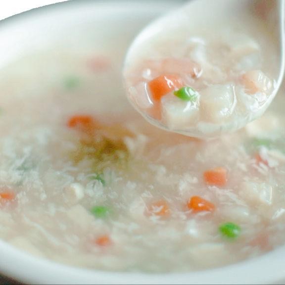 23.海鲜豆腐羹 Seafood Tofu Egg White Soup