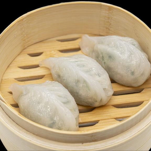 D8.韭菜饺 Chive Shrimp Dumpling