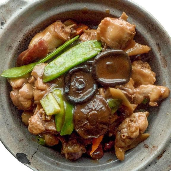 58.香菇黄焖鸡 Shiitake Mushroom Braised Chicken