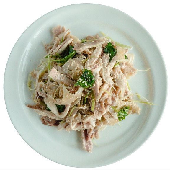 28.手撕盐焗鸡 Shredded Salt Baked Chicken