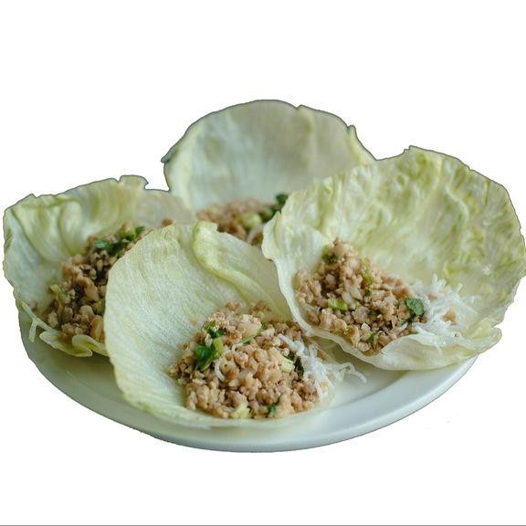15.鸡松肉包生菜 Minced Chicken Lettuce Wrap