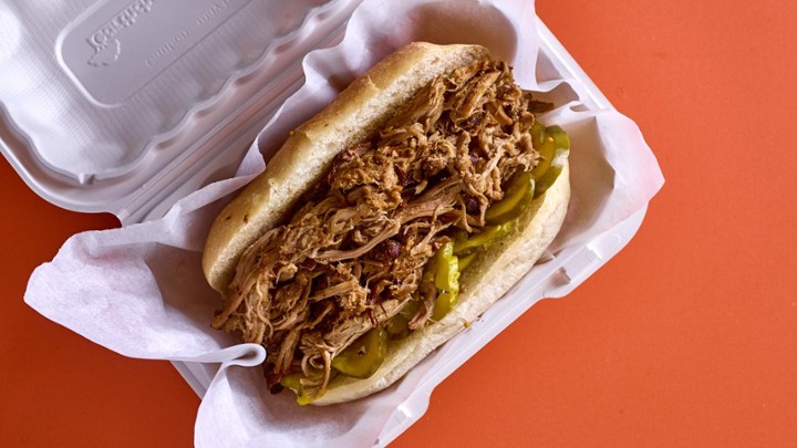 Pulled Pork Hoagie-