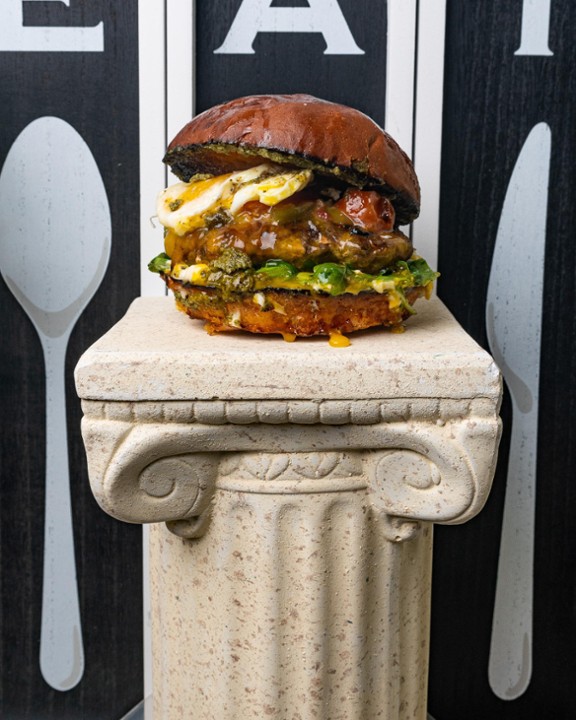 Greek Brunch Burger