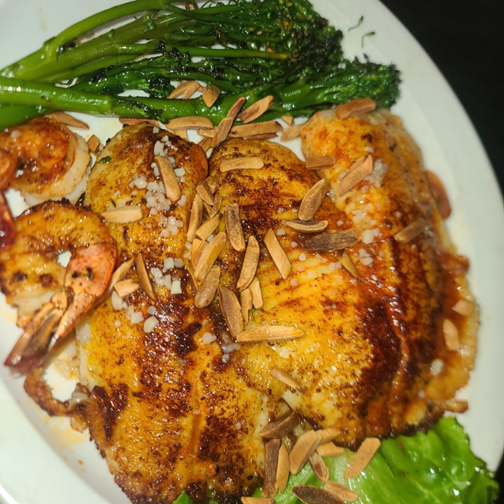 GRILLED TILAPIA & SHRIMP (CHEF SELECTION)